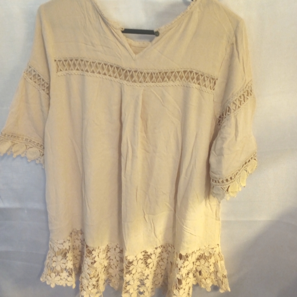 Woman's size large blush pink lumie shirt